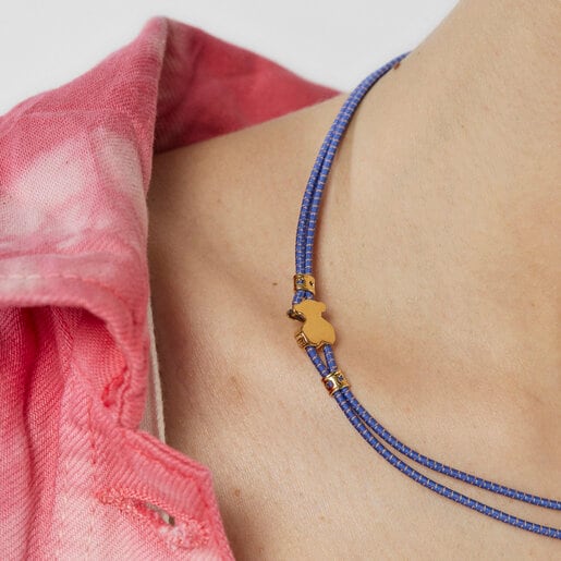 Blue Sweet Dolls Elastic Necklace | TOUS