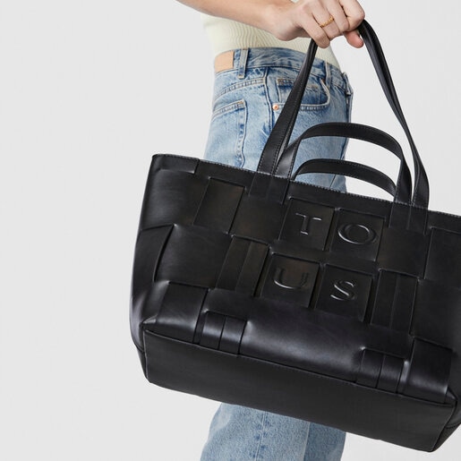 Черная сумка-тоут TOUS Damas