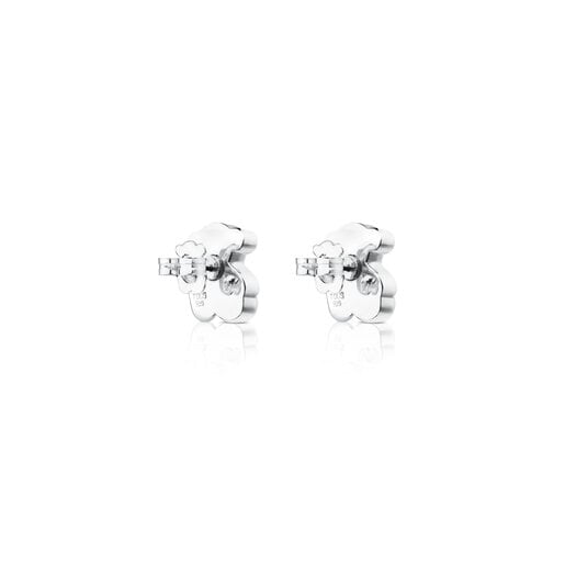 Boucles d'oreilles Sweet Dolls ourson en Argent