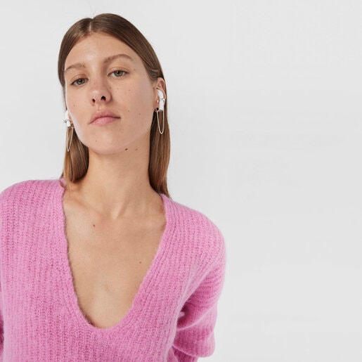 Silver Mini Icons Earrings for airpods