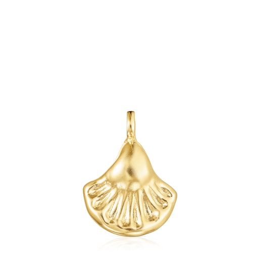 Small silver vermeil Oceaan shell Pendant