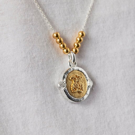 Колье с камеей Oceaan двух оттенков