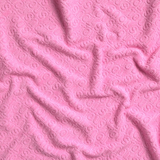 Toalla de playa Logo rosa