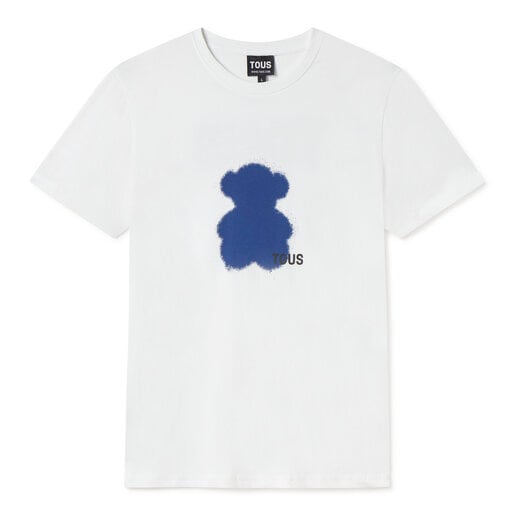 Kurzärmliges T-Shirt TOUS Motifs Spray in Blau L