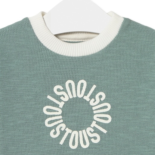 Sweatshirt Circle verde
