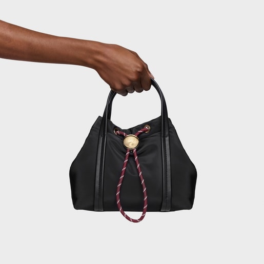 Black Bucket bag Empire Soft