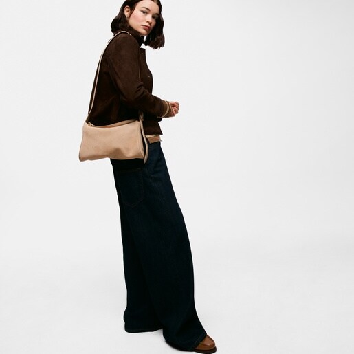 Small sand-colored Crossbody bag TOUS Arlette