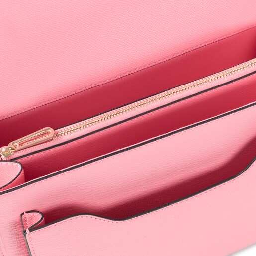 Medium pink TOUS La Rue Audree Crossbody bag