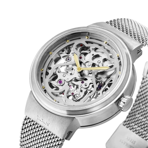 Steel Rond automatic Watch