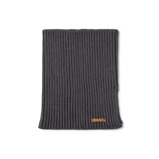 Baby neck warmer in Tricot grey