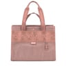 Большая розовая сумка-shopping Ina TOUS
