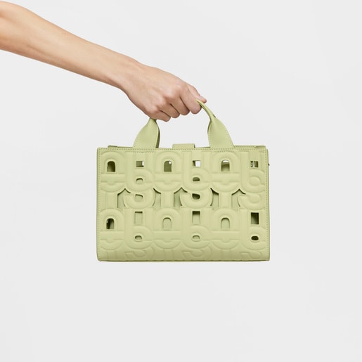 Medium green Amaya Shopping bag TOUS MANIFESTO CUT