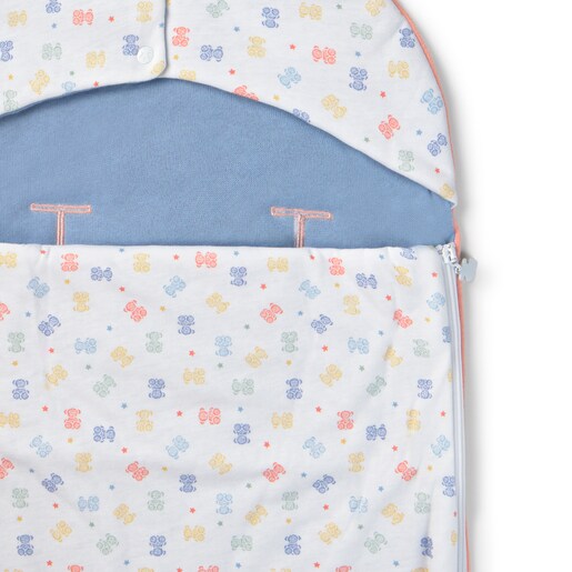 Multipurpose baby footmuff in Star unique