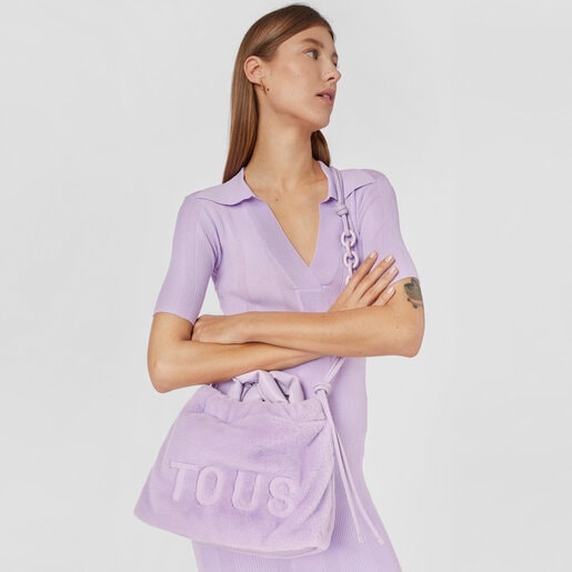 Medium mauve TOUS Cloud Warm One-shoulder bag