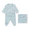 Conjunto de bebé Love Azul Celeste