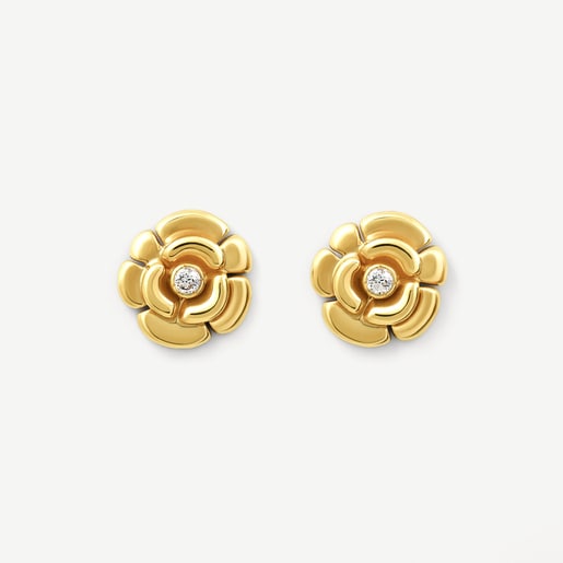 Pendientes de oro con diamantes TOUS ATELIER