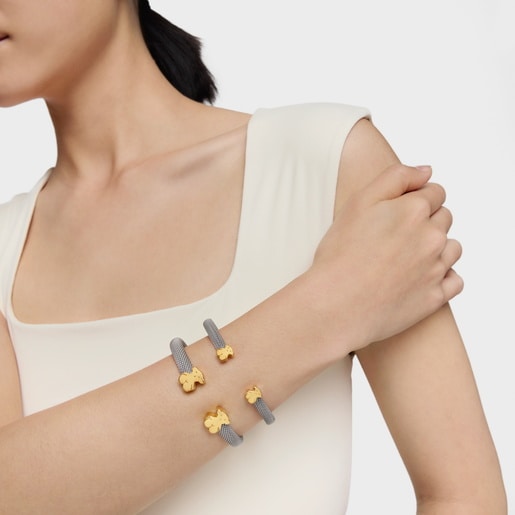 Gold and Steel Sweet Dolls Bracelet