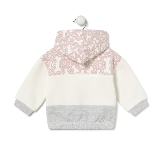 Hooded sweatshirt in Kaos Casual pink