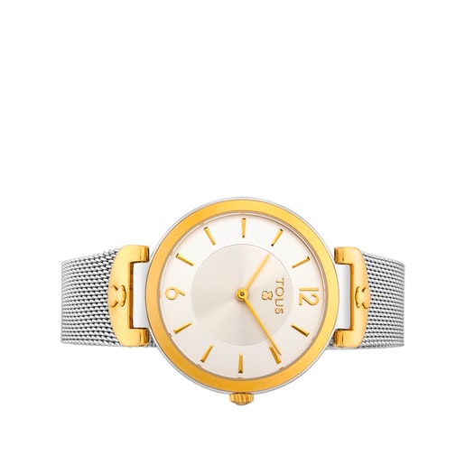 Stainless steel S-Mesh Watch | TOUS