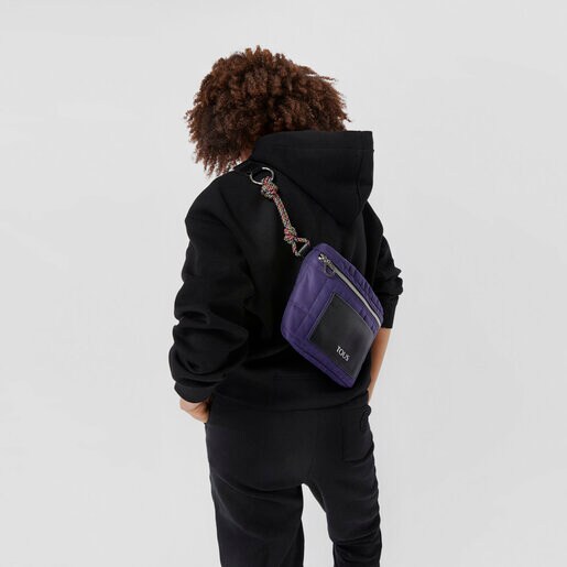 Sac banane TOUS Empire Padded moyen violet
