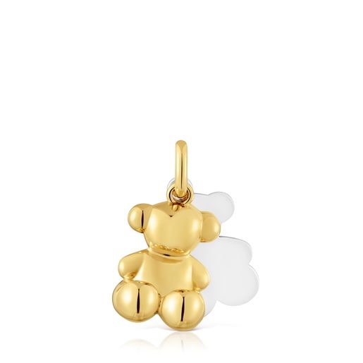 Two-tone double-bear Pendant Bold Bear