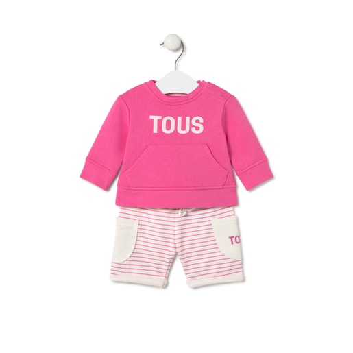Conjunto de bebé Vibrant rosa