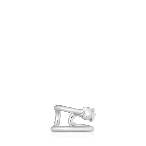 Earcuff de plata Icon Metal