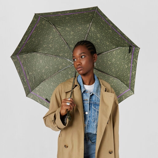 Skládací deštník Kaos Mini Evolution v barvě khaki