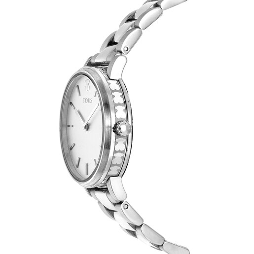 Steel Rond Straight Watch