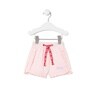 Short de niña Casual rosa
