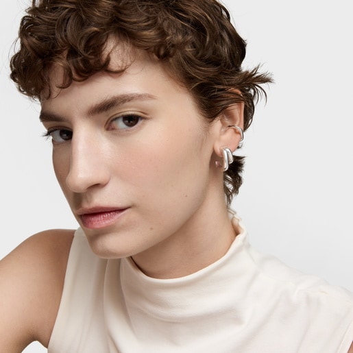 أصفاد أذن من الفضة من التشكيلة Line