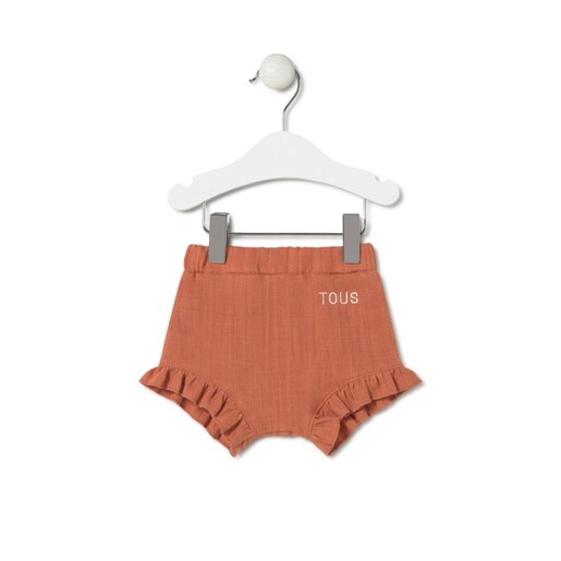 Baby girls outfit in Classic brick red