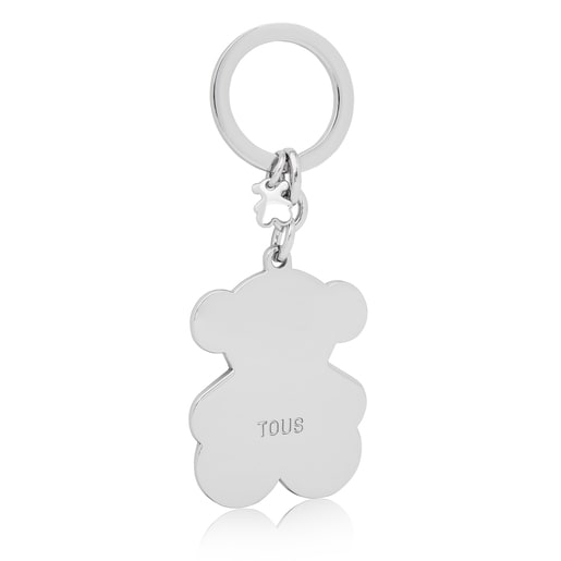 Navy blue TOUS Modlin Bear Key ring