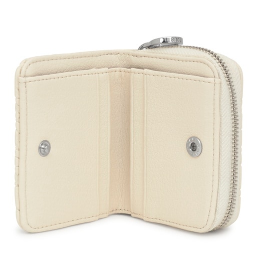 Beige Wallet TOUS Puffy Bear