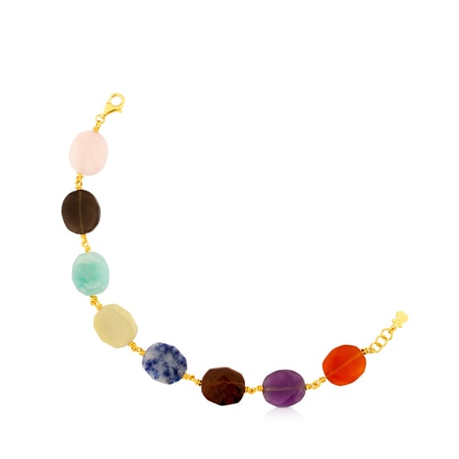 Vermeil Silver Terra Bracelet with Gemstones