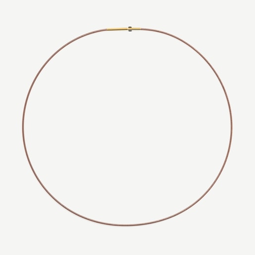Collar de oro en color marrón TOUS ATELIER