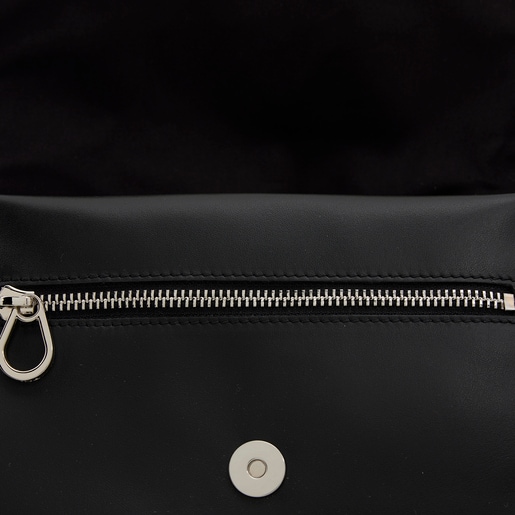 Medium lime and black leather TOUS Empire Crossbody bag
