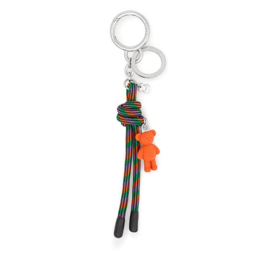 Orange TOUS Kaos Mini Evolution Key ring
