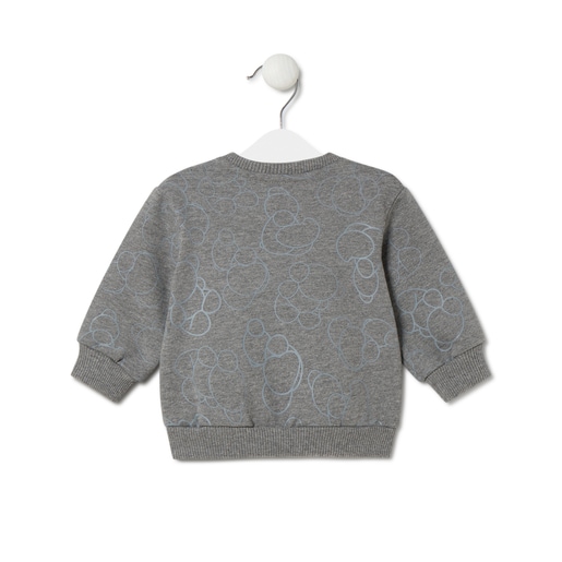 Sudadera Bold Bear Casual gris