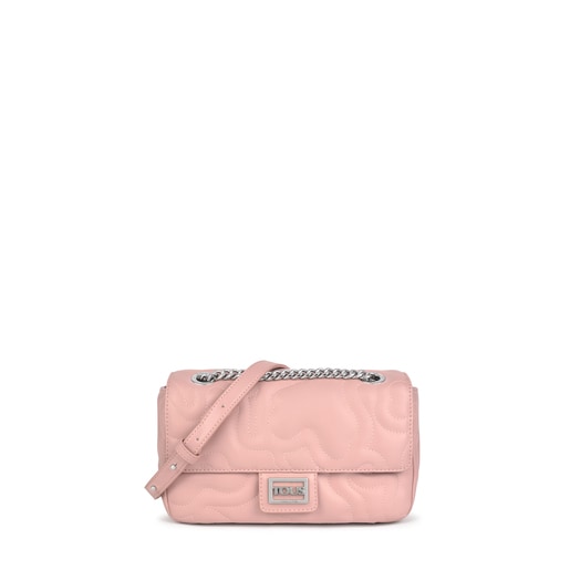 Small pink Kaos Dream Crossbody bag with a flap | TOUS