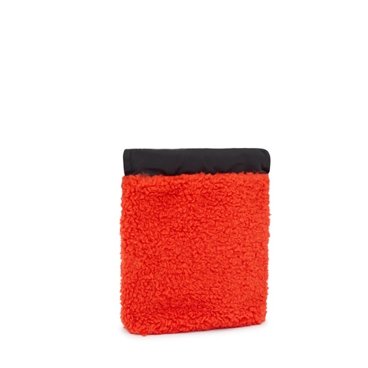 Orange TOUS Empire Fur Minibag