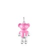 Pendentif Teddy Bear en argent et émail rose - Exclusivité en ligne