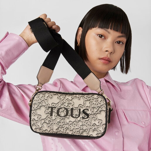 Bandolera reporter beige TOUS Kaos Mini Evolution