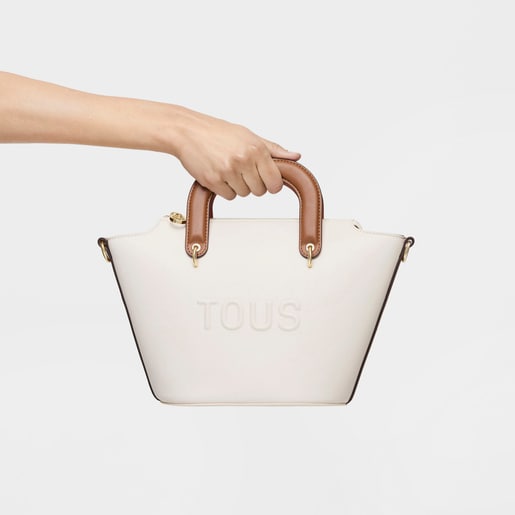 beige Tote bag TOUS Helen