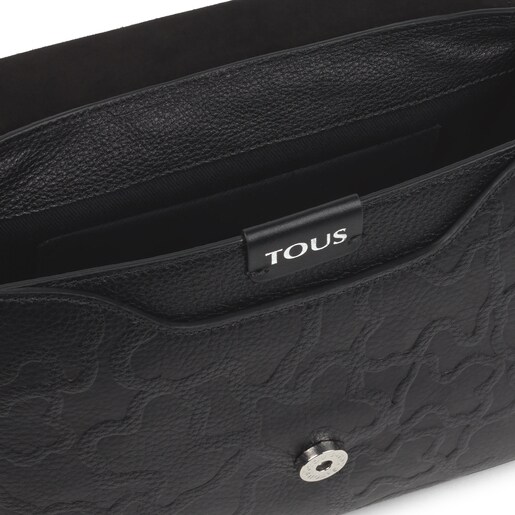 Medium black Leather TOUS Icon Crossbody bag