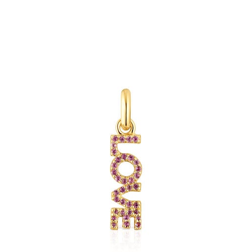 TOUS Crossword Love Pendant with amethyst | TOUS