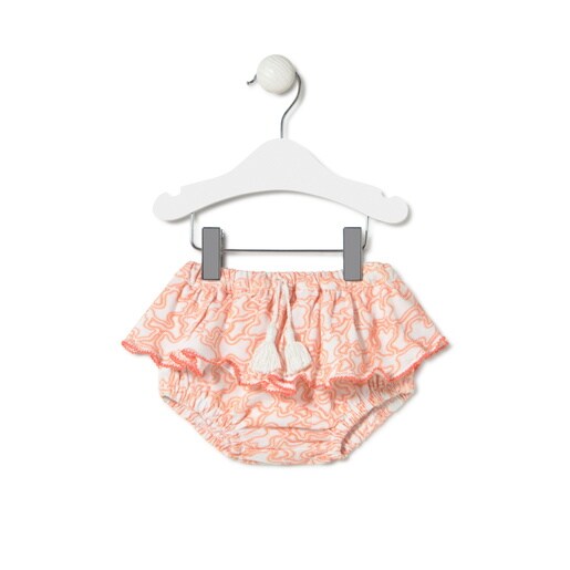Baby girls outfit in Kaos orange