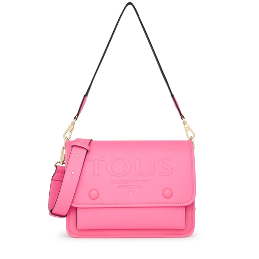 Středně velká růžová crossbody kabelka Audree TOUS Funny