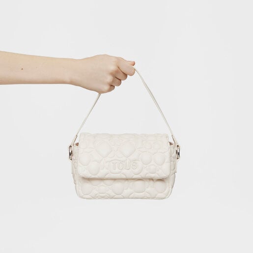 Beige Crossbody minibag TOUS Bold