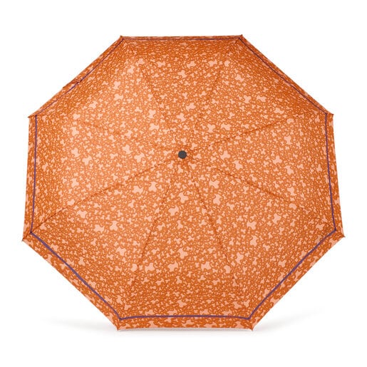Paraguas plegable naranja Kaos Mini Evolution